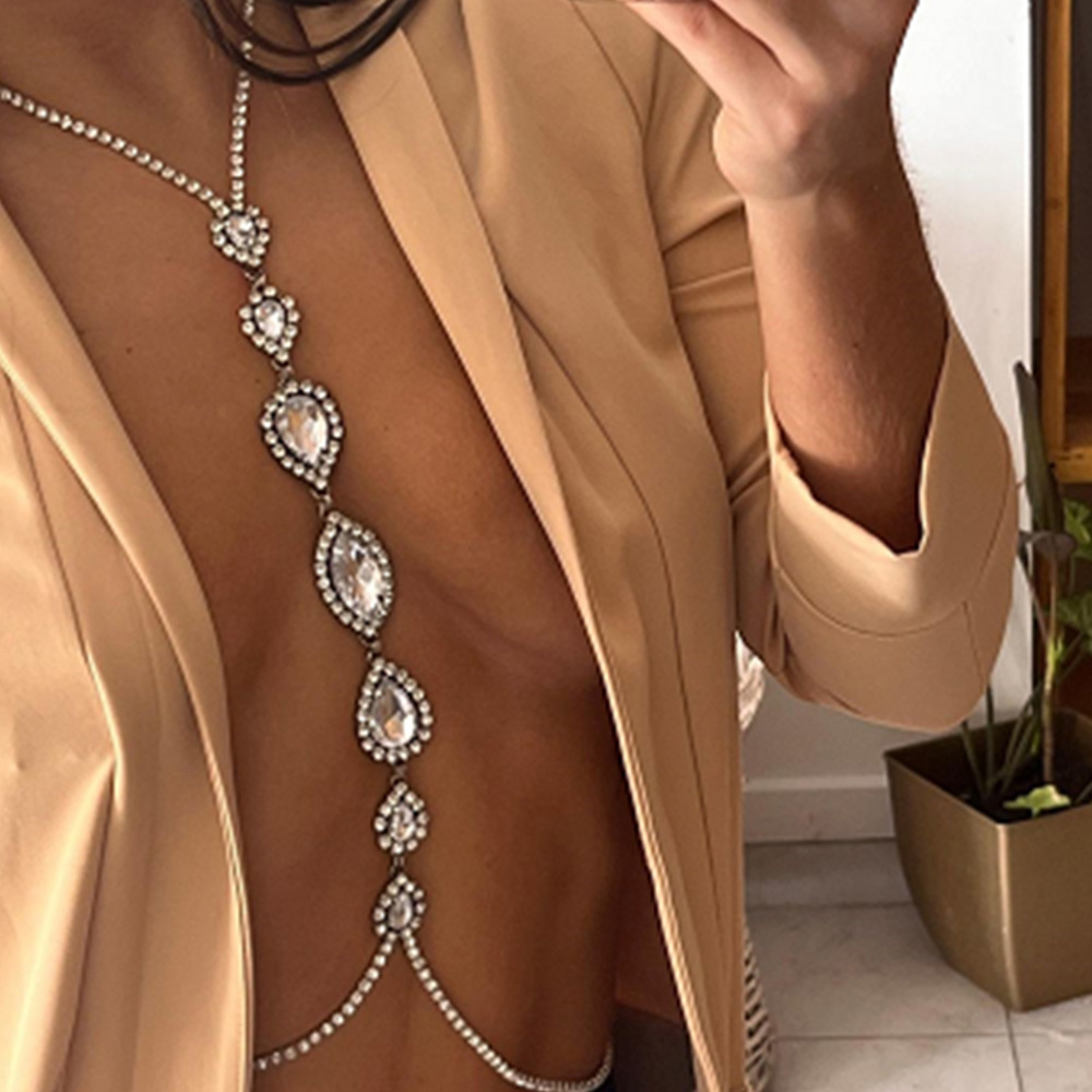 Mode Sexy Waterdruppel Ketting - Body Jewelry Retainers recensie en prijs