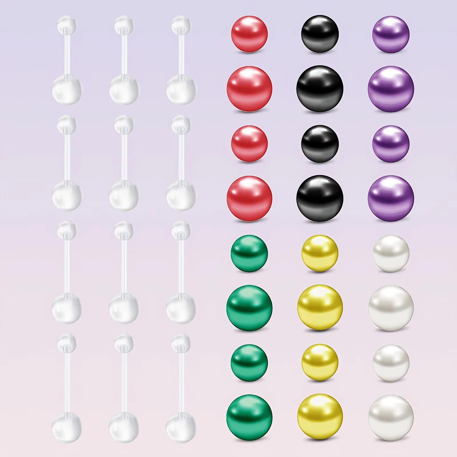 12pcs 14G Acryl Helder Navel P - Body Jewelry Replacement Ball recensie en prijs