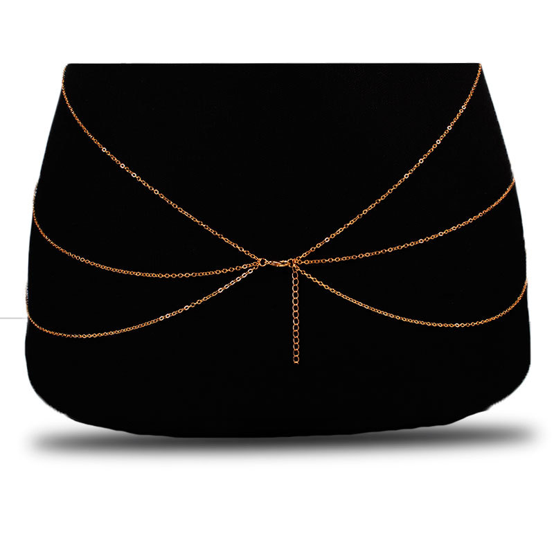 Nieuwe Eenvoudige Stijl Kettin - Body Jewelry Necklace recensie en prijs