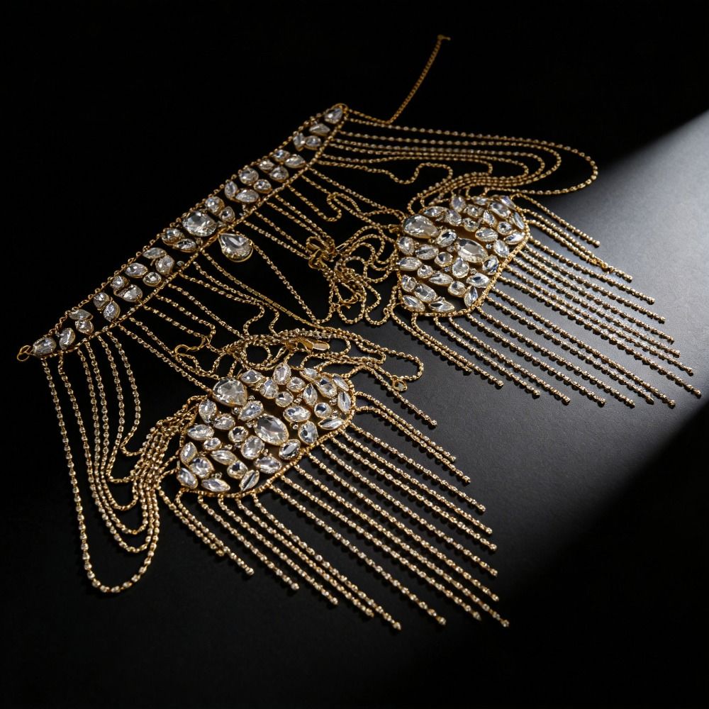 Luxueus Ontworpen Schouderkett - Body Jewelry Necklace recensie en prijs